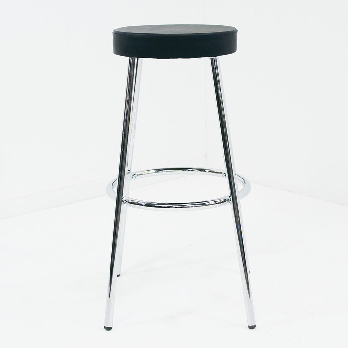 Silla Bar TuHome Londrina Aluminio Negra