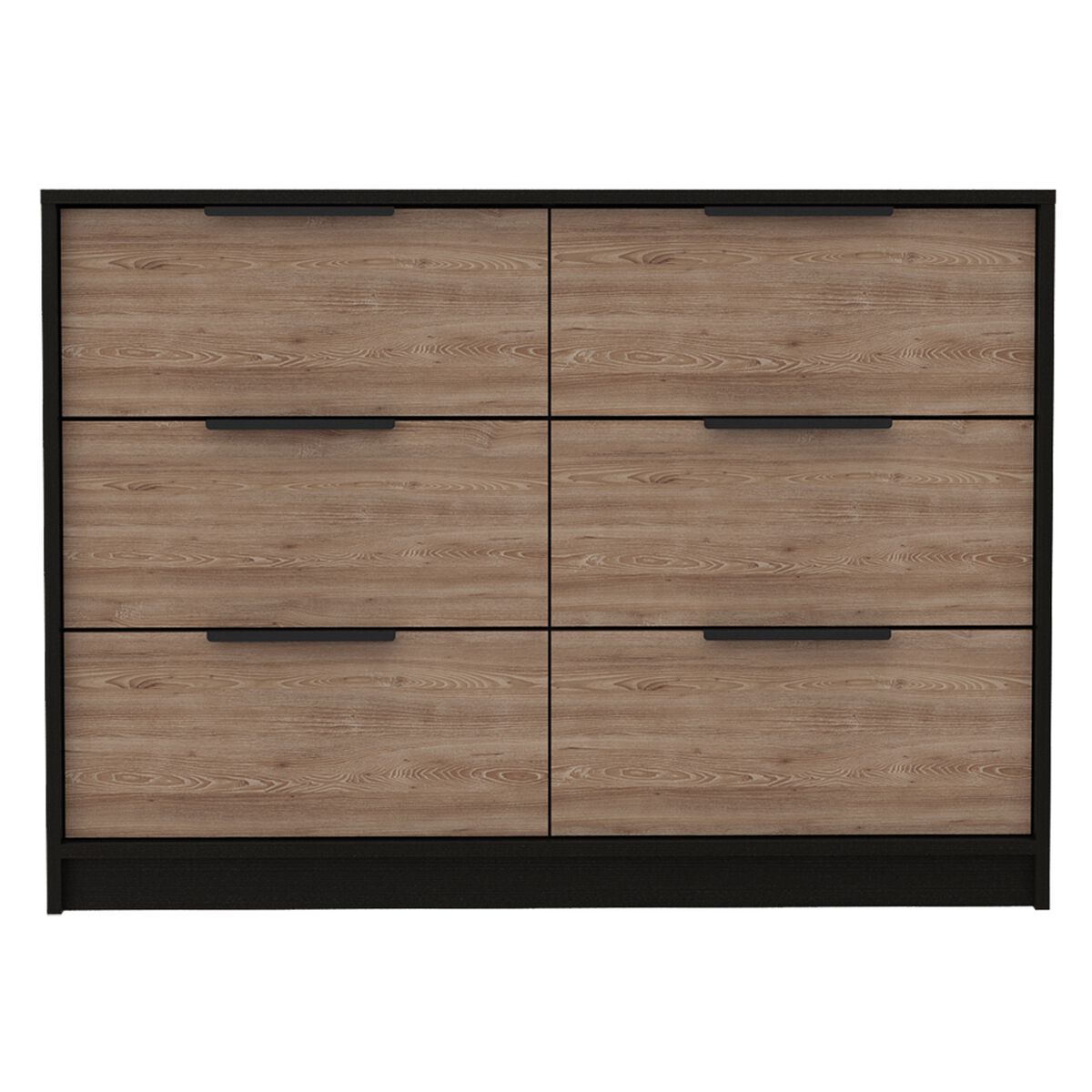Cómoda TuHome Kaia 4 Cajones Wengue/Miel