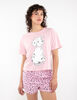 Pijama Corto de Algodón Mujer Disney