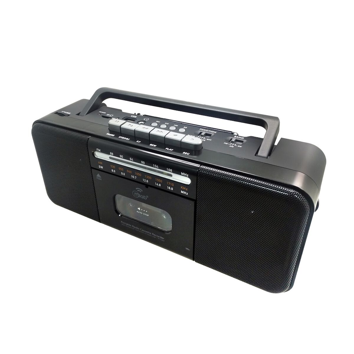 Radio Portatil MLAB 9574 Negro
