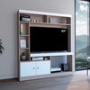 Estante TV TuHome Dante Hasta 65" Taupe Y Fresno
