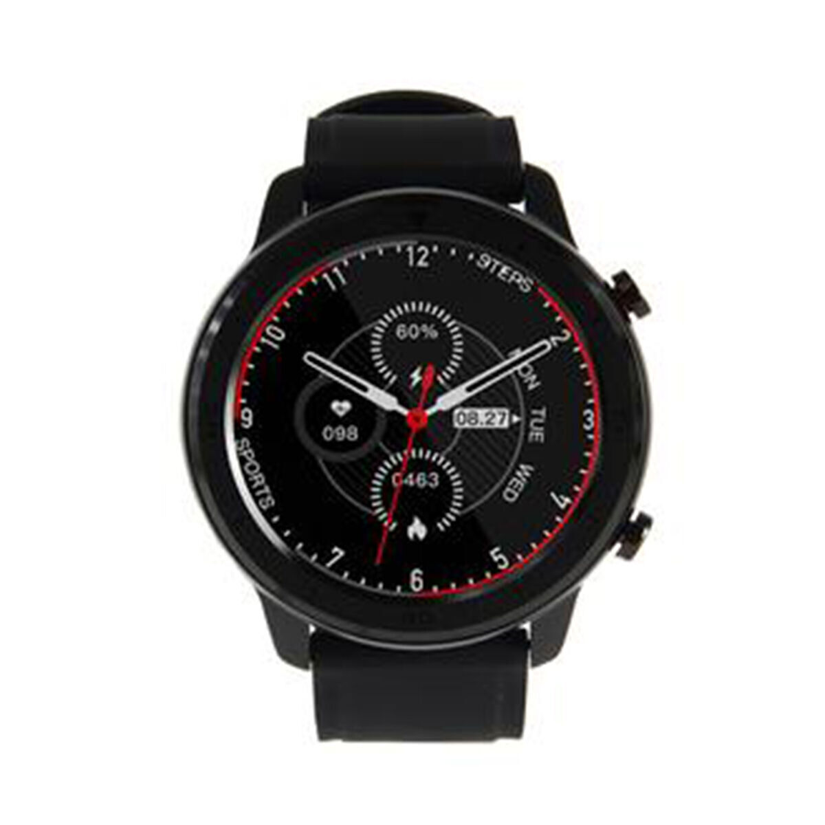 Combo Bicicleta Estática Lhotse + Smartwatch Lhotse RD7 Negro