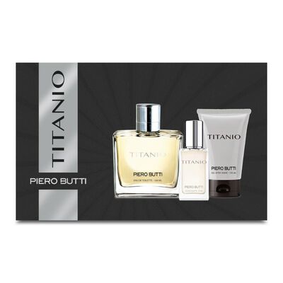 Imagen 2 del producto Set Perfume Titanio EDT + Miniatura y After Shave