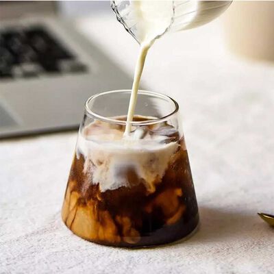 Imagen 2 del producto Pack 4 Vasos de Vidrio Simplit Estilo Japonés 320 ml