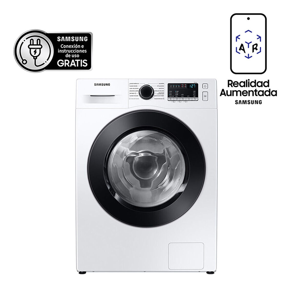Lavadora Secadora Samsung WD95T4046CE/ZS 9,5/6 kg.
