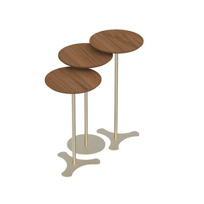 Imagen 1 del producto Set Mesas Decocasa Orb Canela Champagne