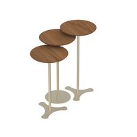 Set Mesas Decocasa Orb Canela Champagne