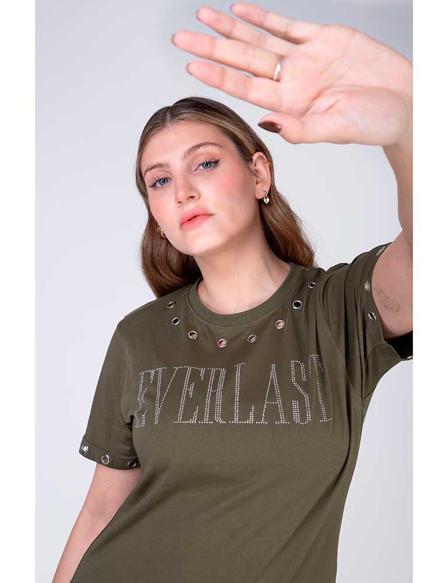 Polera Manga Corta Mujer Casual Sport Everlast