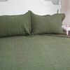 Quilt Doral 2 Plazas Verde Oliva  Velvety