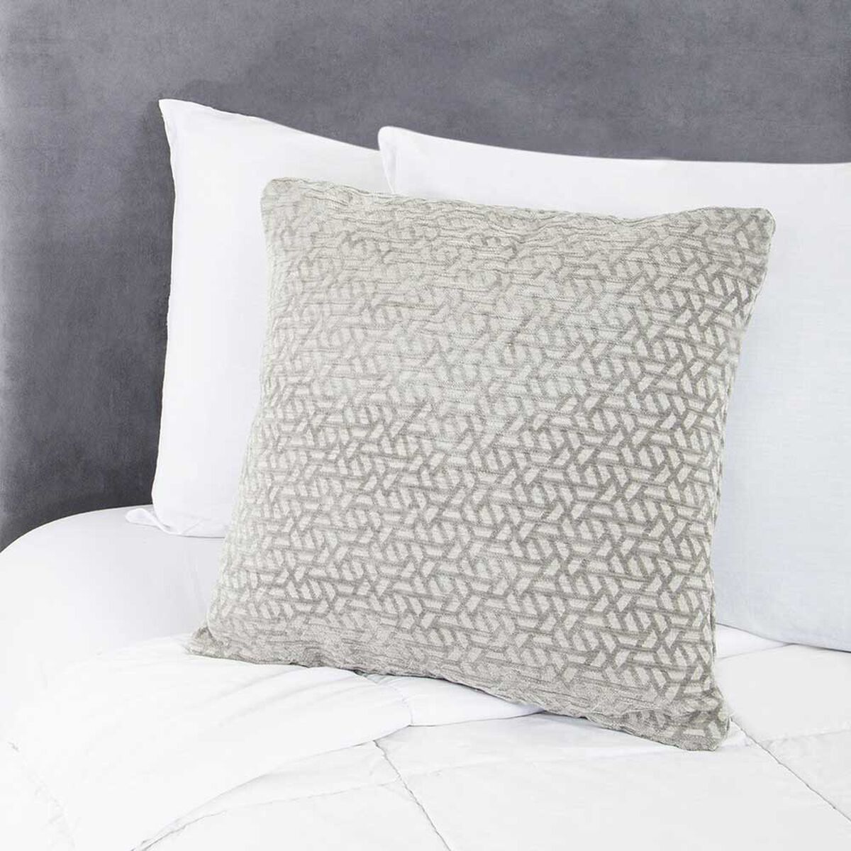 Cojín Casanova Chenille Gris 45 x 45 cm