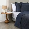 Quilt Cannon King Squares Cobalt