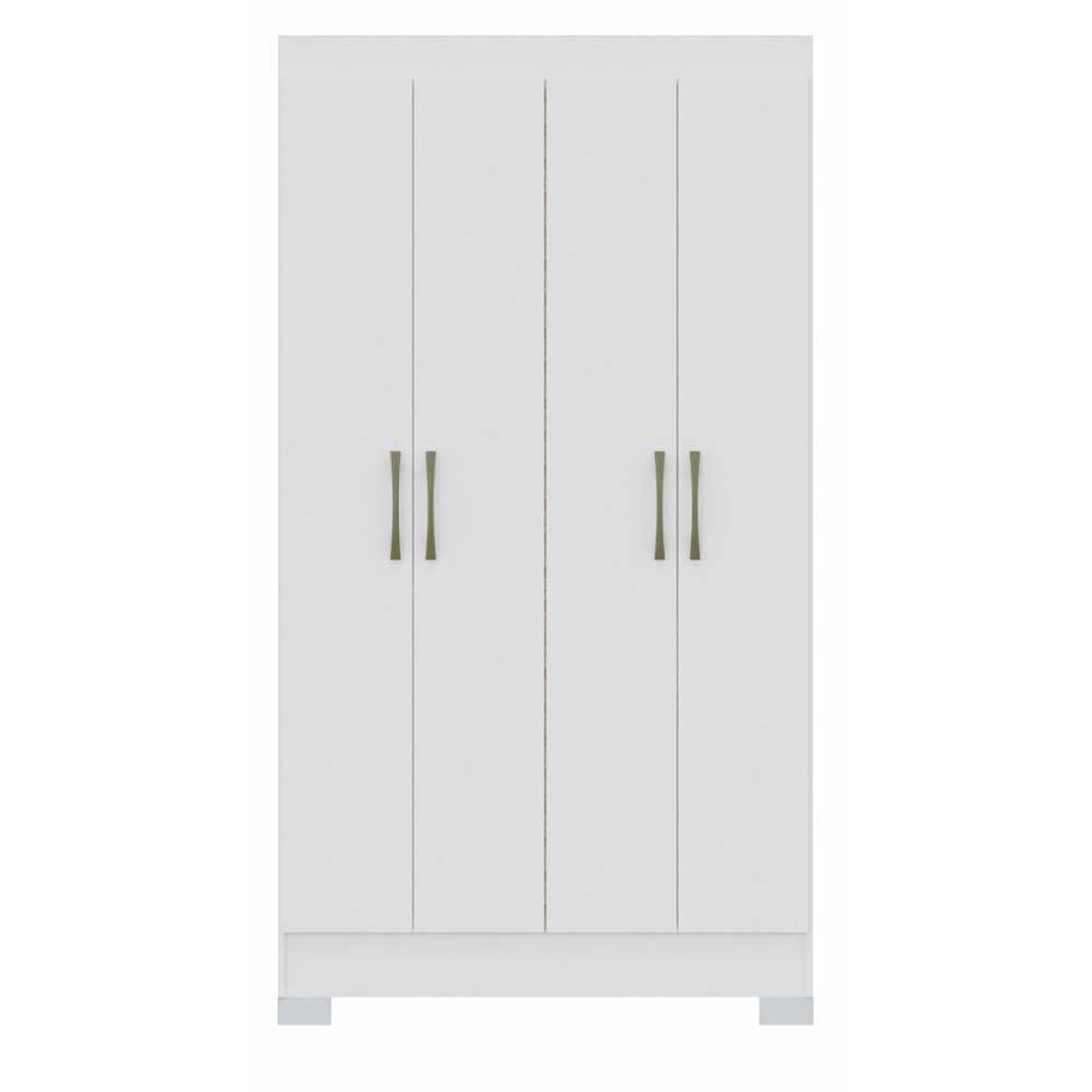 Clóset Vekkahome Roma 4 Puertas 1 Cajón Blanco