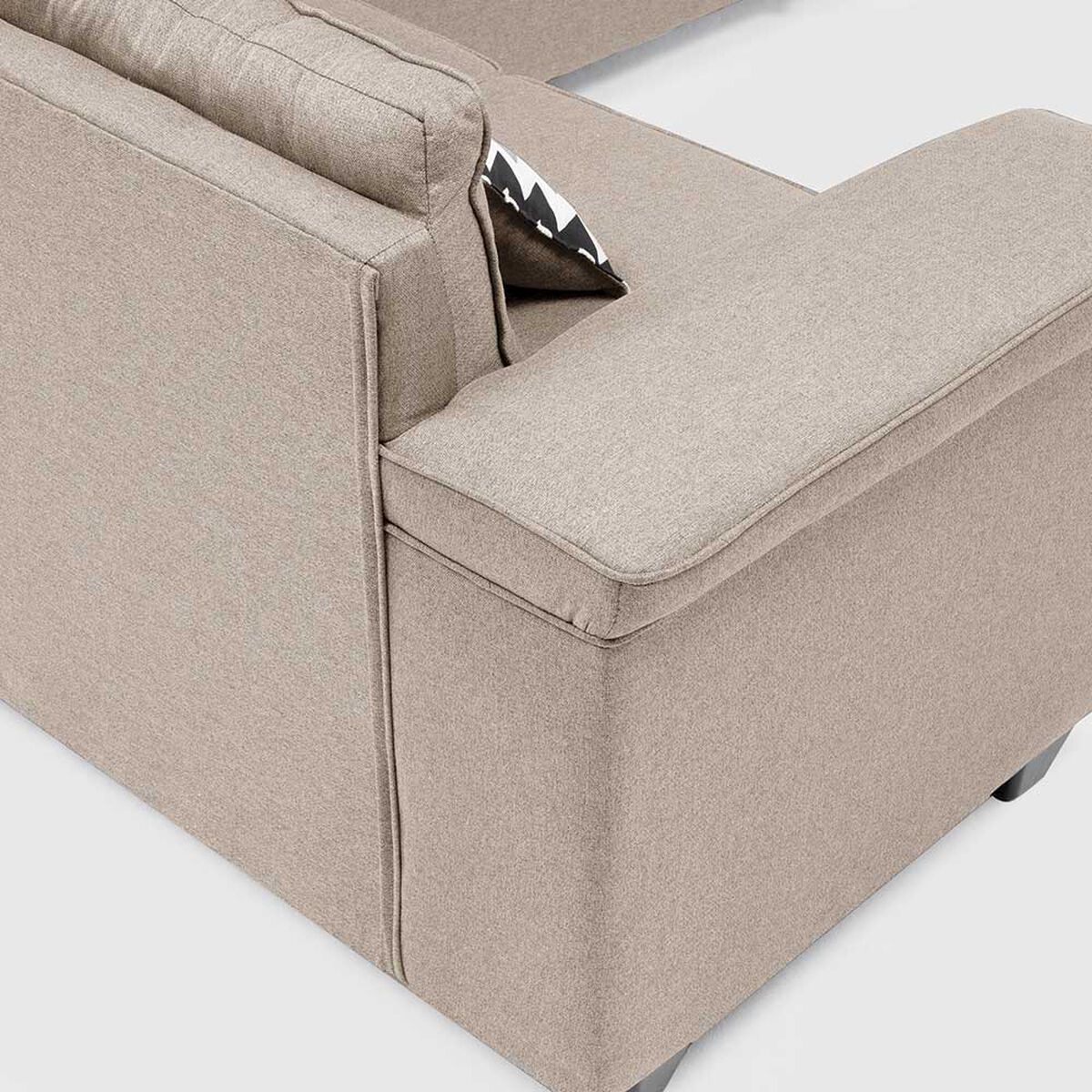 Sof&aacute; Seccional Mons Sicilia 5 Cuerpos Beige