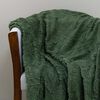 Manta Doral Chiporro Jacquard 127x152 cm Verde Olivo