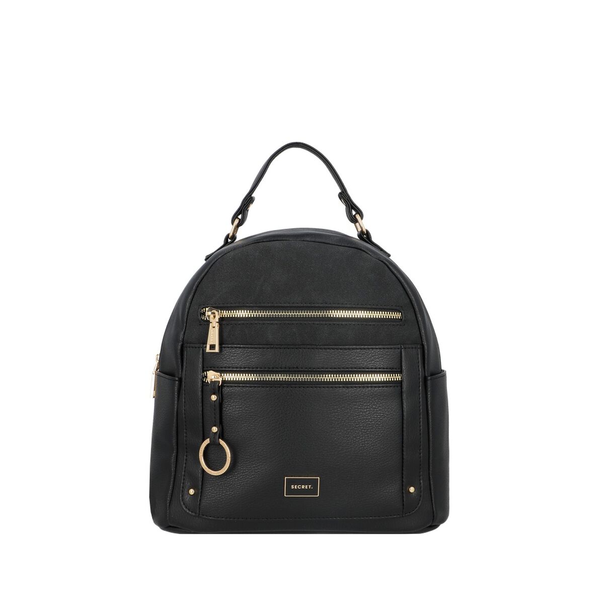 Mochila Secret Lourdes FW25 M Negro