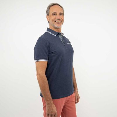 Polera Piqué Manga Corta Hombre Portman Club