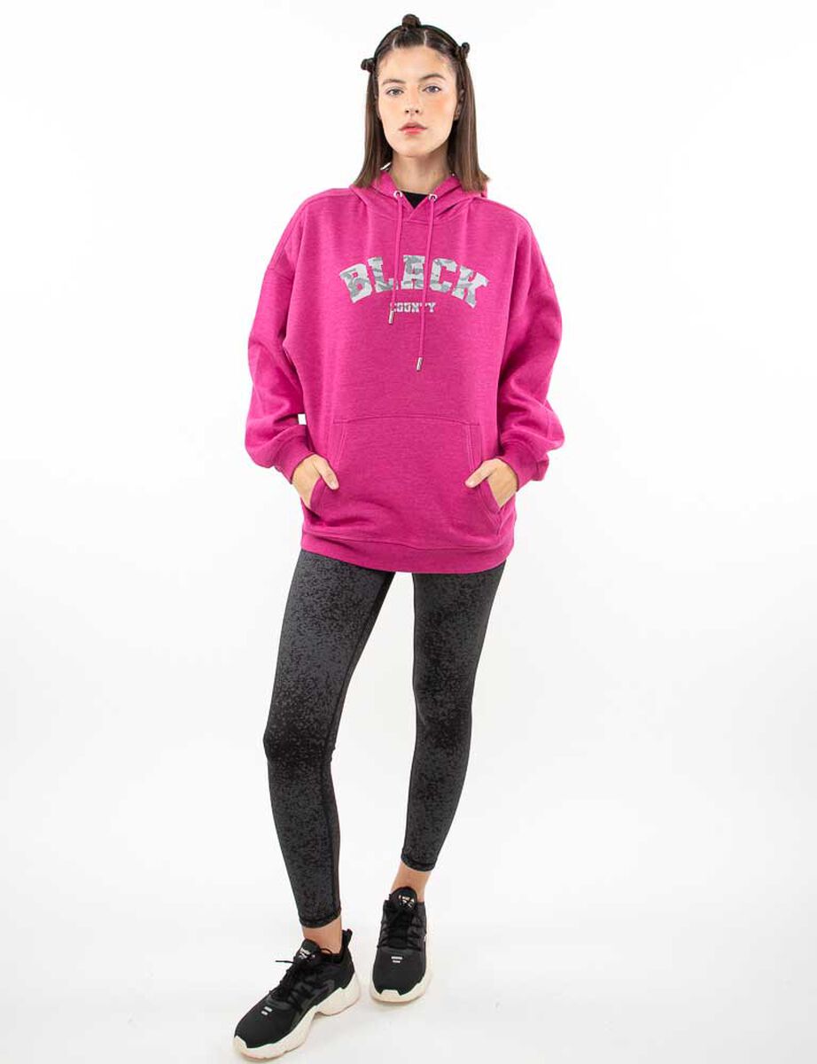 Polerón Deportivo Mujer Black County