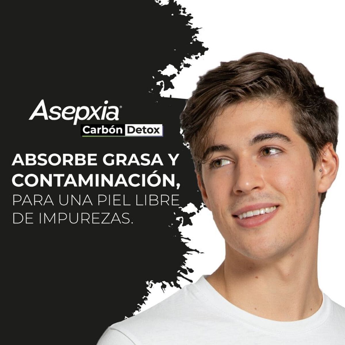Pack 1 Limpiador Exfoliante + 1 Jabón Carbón + 1 Mascarilla Asepxia