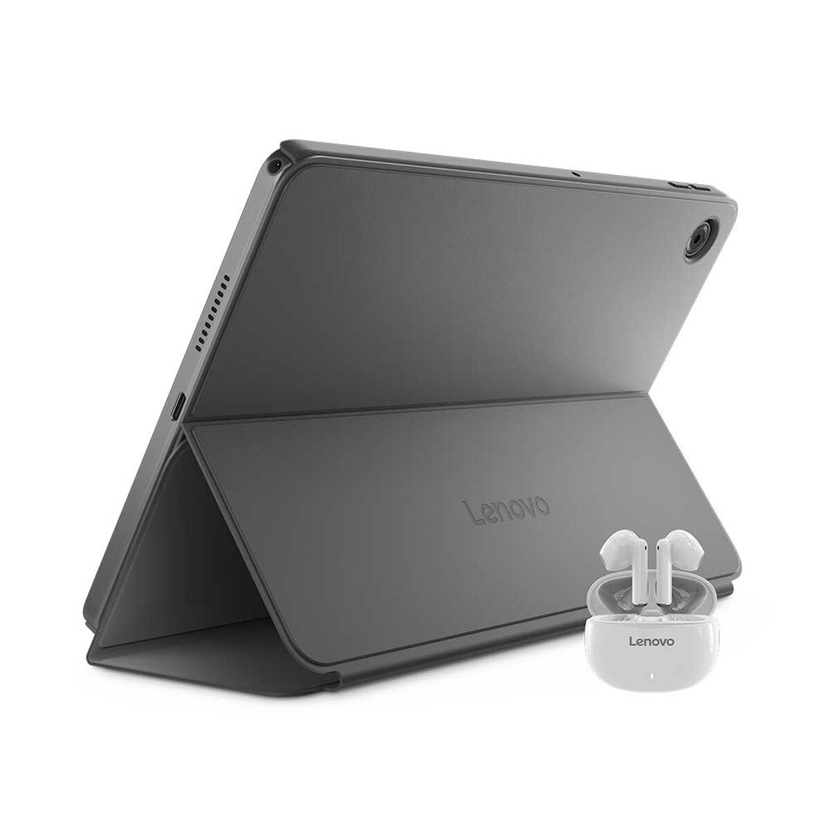 Tablet Lenovo Tab 10,1" Octa-Core 4GB 128GB Luna Grey + Cover + Earbuds