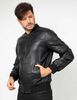 Chaqueta Bomber Ecocuero Hombre Zibel