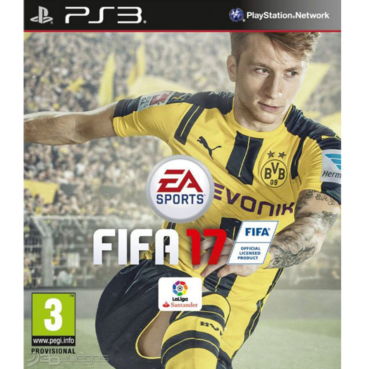 Juego PS3 Fifa 2017