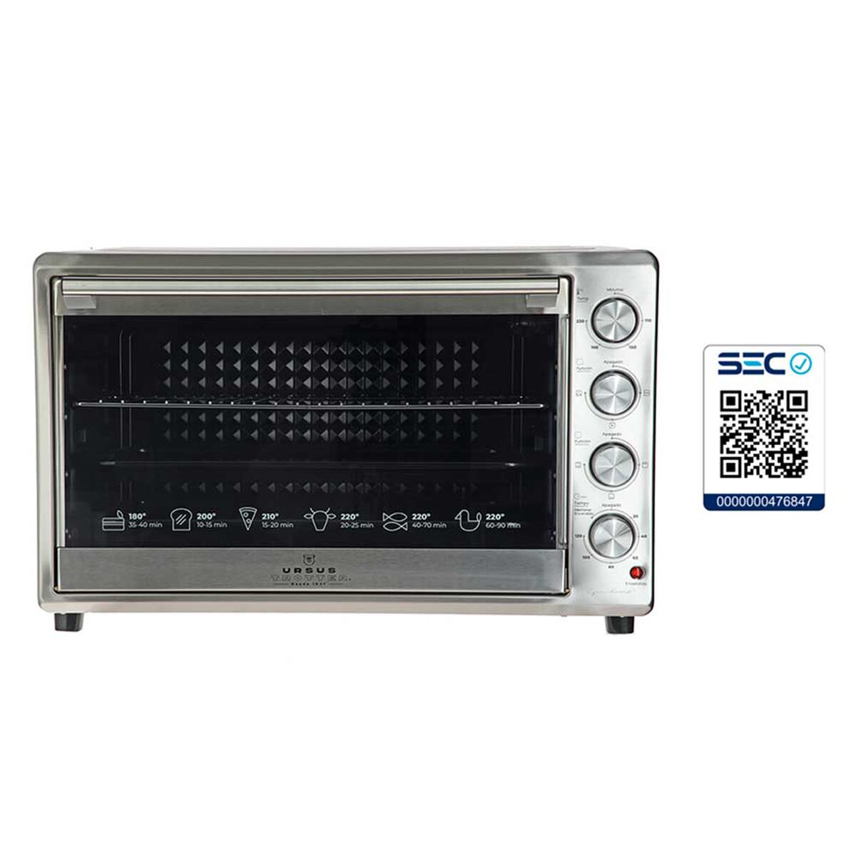 Horno Eléctrico Ursus Trotter UT-Backofen Pro-I 100L 100 lts.