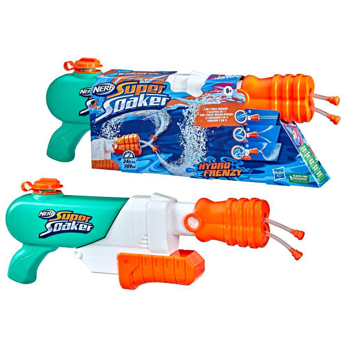 Lanzador de Agua Hydro Frenzy Super Soaker