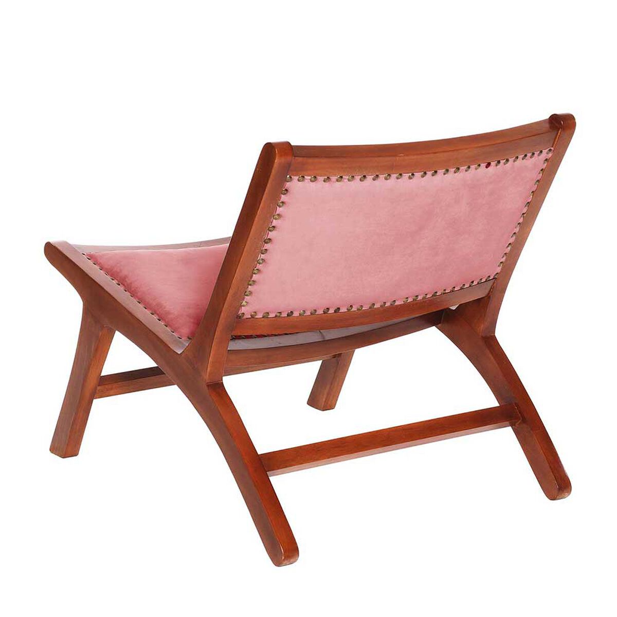 Sitial Latam Home Hannover Tela Velvet 1 Cuerpo Rosa