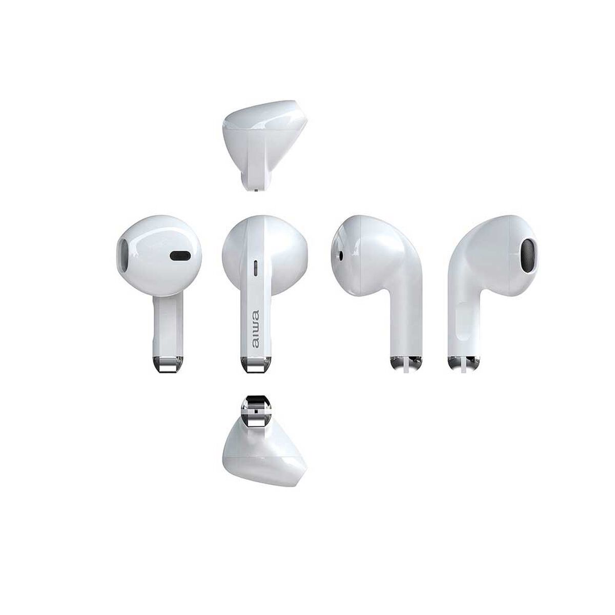 Audifonos Bluetooth In Ear AIWA Awtwsg31 Bluetooth Blanco