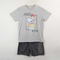 Pijama Corto Hunter x Hunter Manga Corta Hombre Licencia Gris