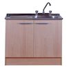 Mueble de Cocina Mobikit Kit 100 Izquierdo Beige 2 Puertas