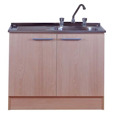 Mueble de Cocina Mobikit Kit 100 Izquierdo Beige 2 Puertas