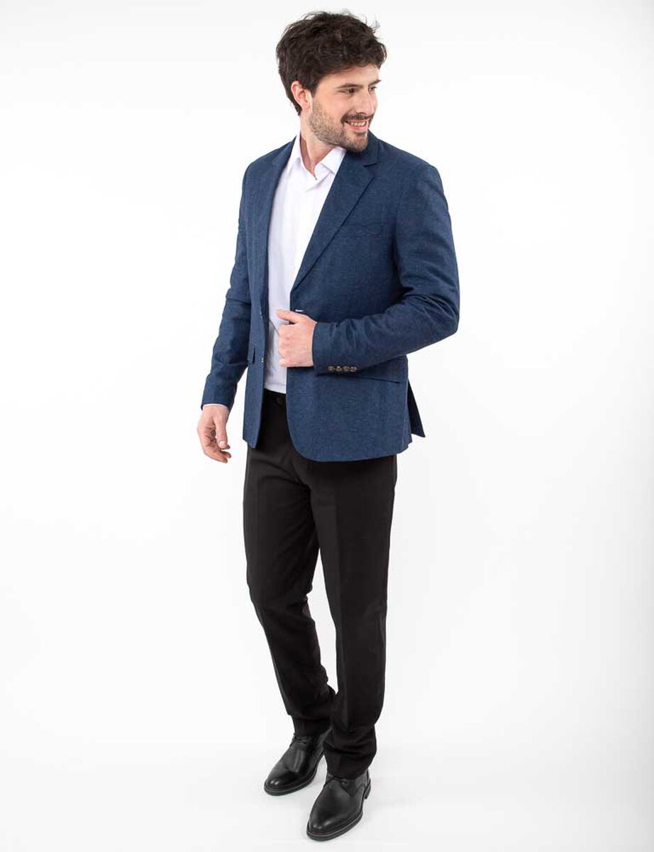 Vest&oacute;n Lino Regular Hombre Zibel