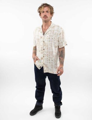 Imagen 2 del producto Camisa Manga Corta Hombre Ypsd Blanco, Cafe, Negro