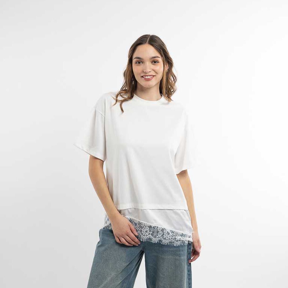 Polera Algodón Manga Corta Mujer Icono