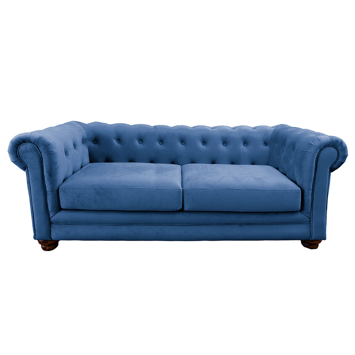 Sof&aacute; Latam Home Florencia 3 Cuerpos Azul Petr&oacute;leo