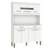 Kit Cocina Vekkahome Laura 8 Puertas Blanco