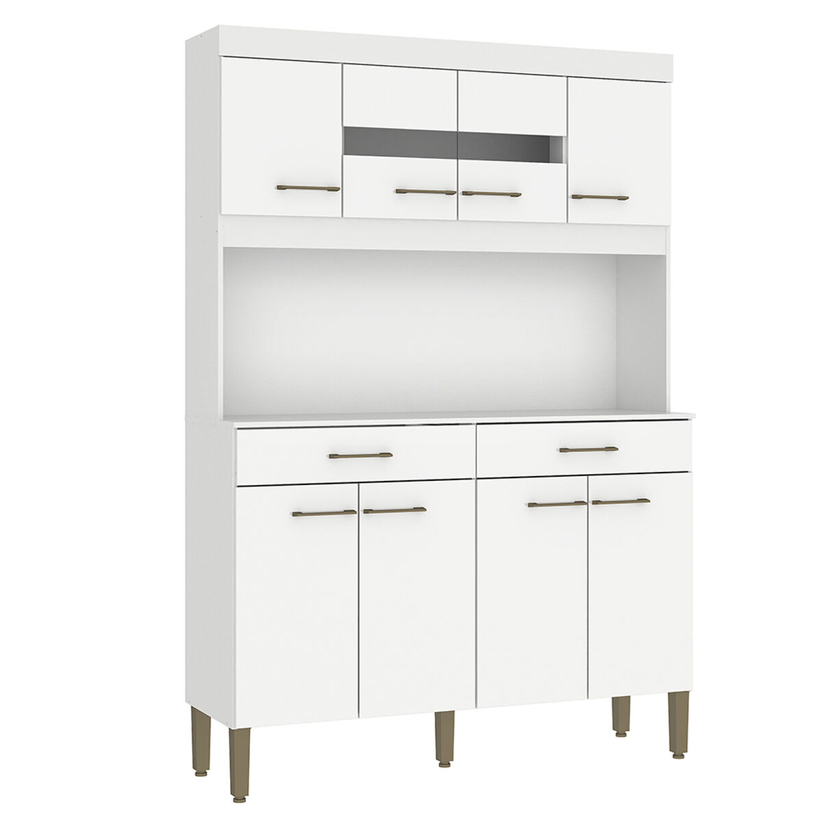 Kit Cocina Vekkahome Laura 8 Puertas Blanco
