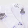 Pack 3 Calcetas de Algodón Blanco Mujer Calvin Klein