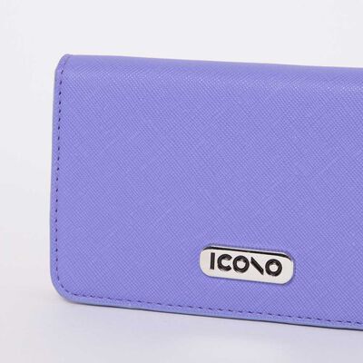 Imagen 2 del producto Billetera Eco Cuero Lila Mujer Icono