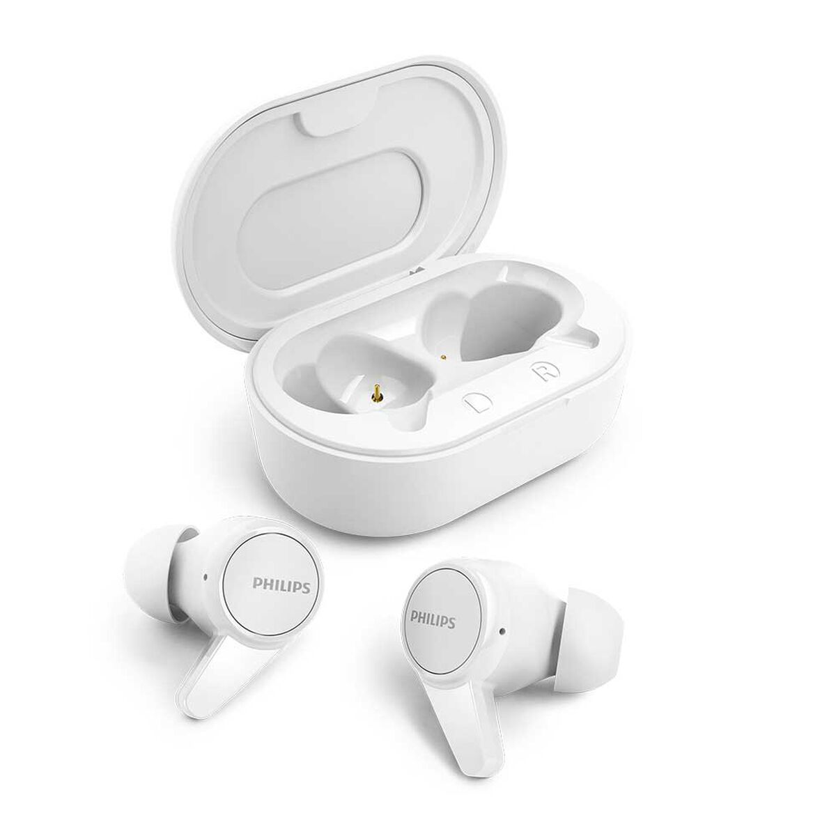 Audífonos Bluetooth In Ear Philips TAT1207WT Blanco
