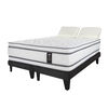 Cama Europea Flex 2 Plazas Majesty + 2 almohadas