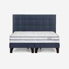 Cama Europea Rosen Base Dividida Súper King Autonomy Sky + Respaldo