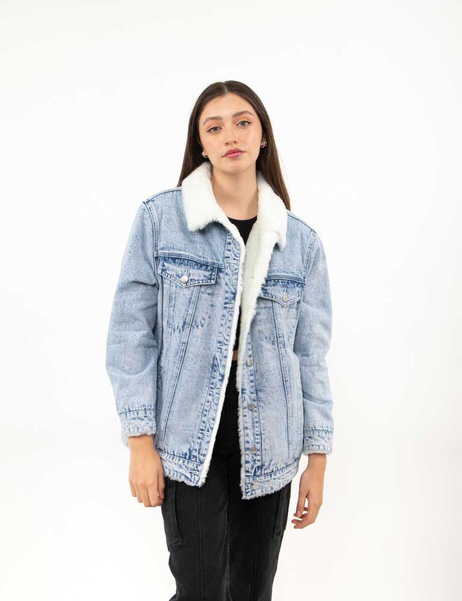 Chaqueta Oversized Mujer Icono