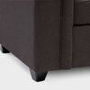 Juegos de Living Mons Sicilia Sofá 3 Cuerpos + Dos Sillones 1 Cuerpo Chocolate