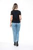 Polera Manga Corta Mujer Rock Caviar