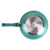 Sartén Acero Inoxidable Doral Montecarlo 28 cm Turquesa