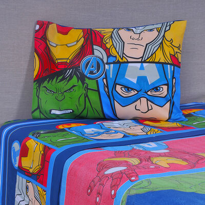 Juego de Sábanas Disney 1,5 Plazas Avengers All
