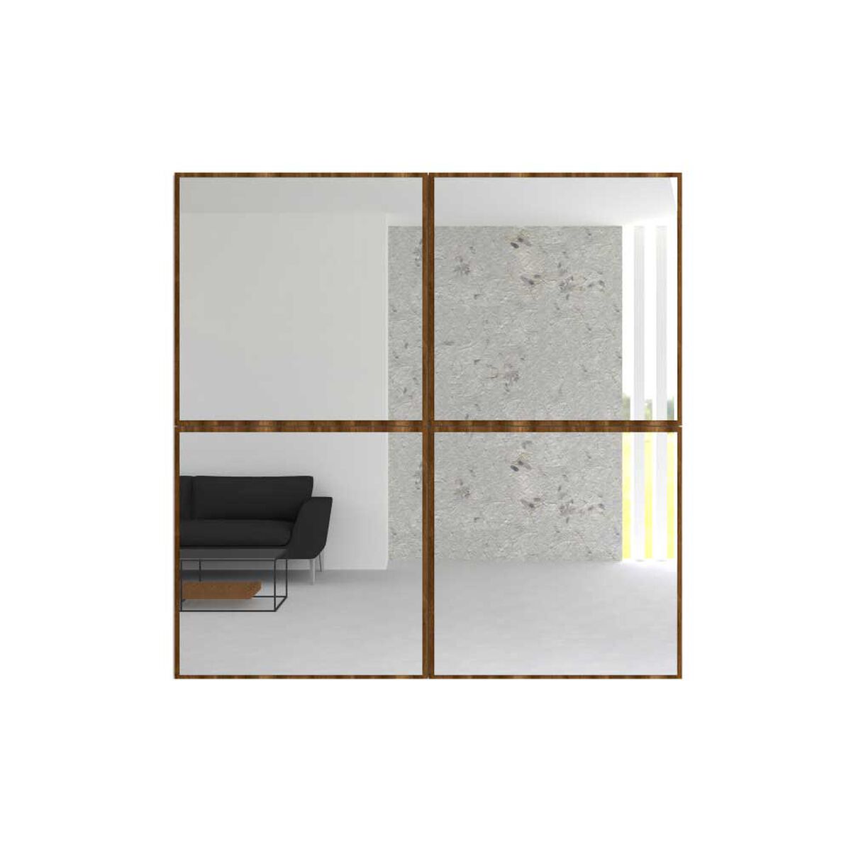 Espejo de Vidrio TuHome Sibari 94 x 94 cm