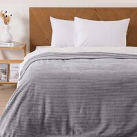 Frazada Mashini Aura 2 Plazas Gris